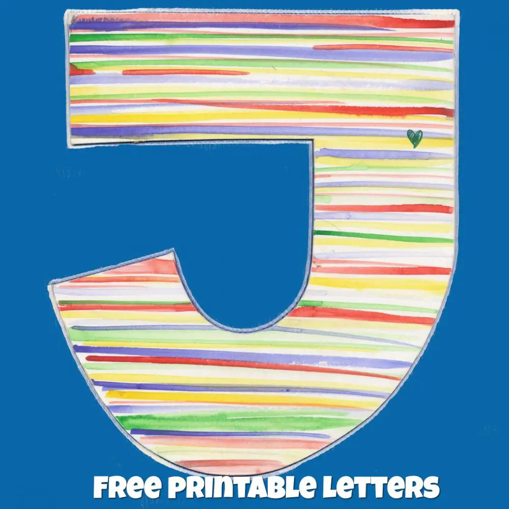 Free Printable Letters For Crafts