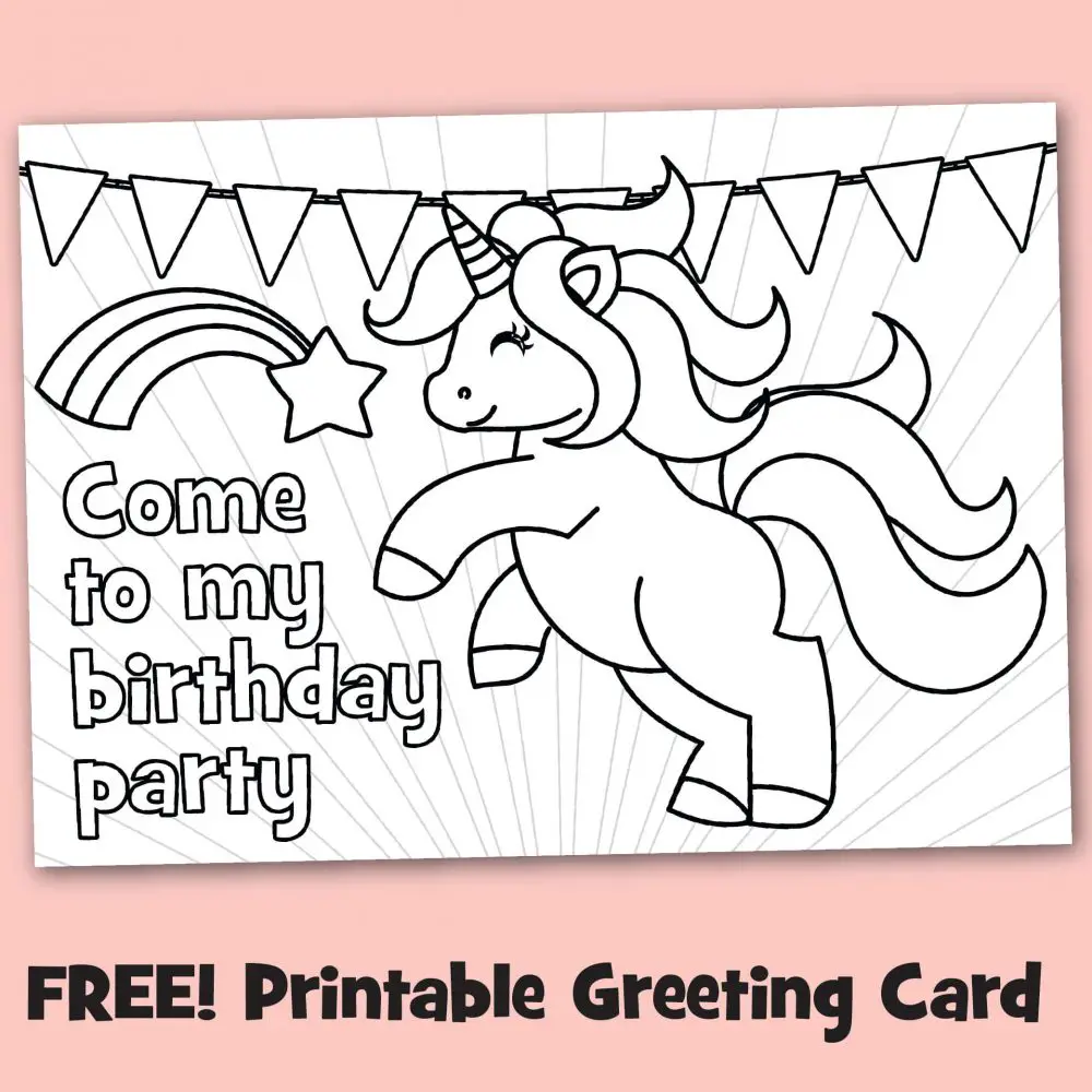 free printable black white birthday party invitations to color make breaks