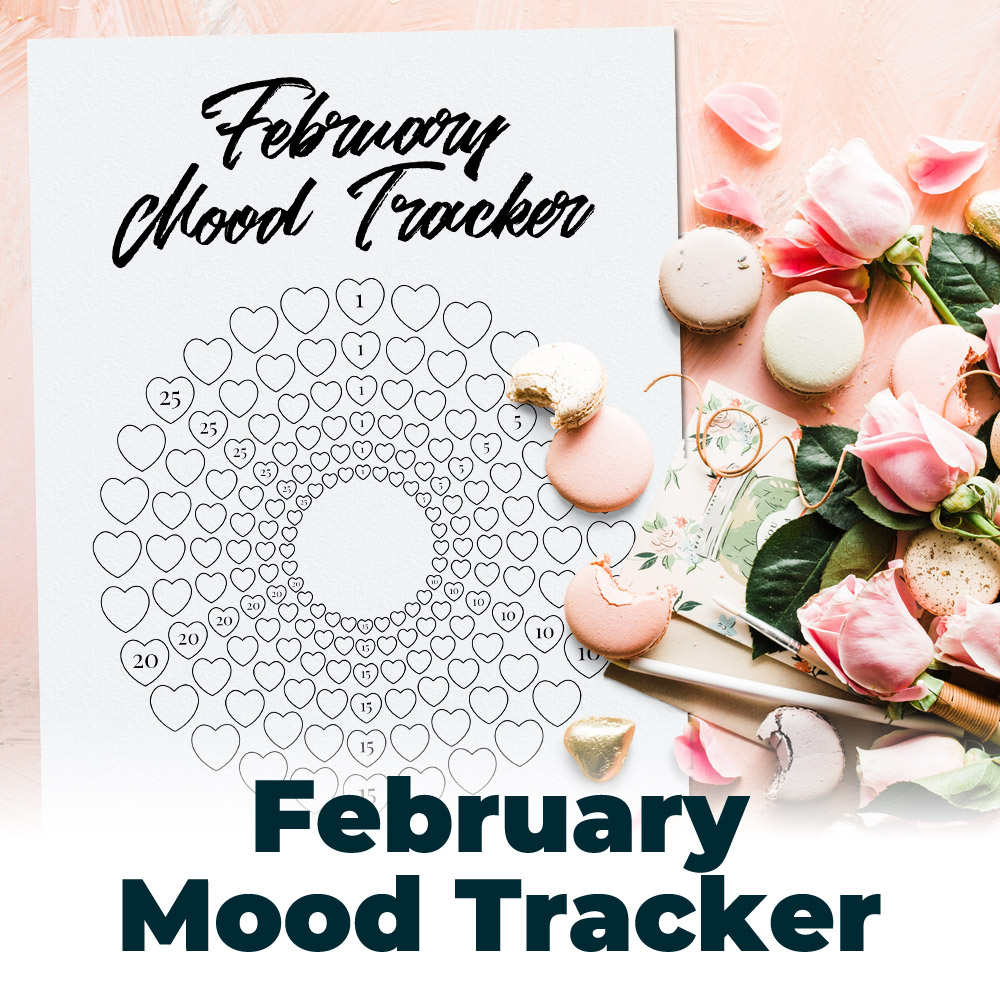 Free February Mood Tracker 1