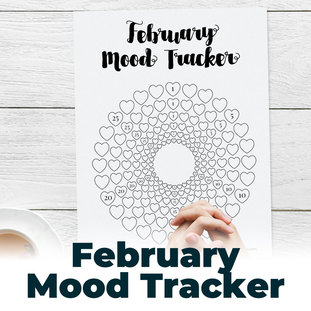 Free February Mood Tracker 2