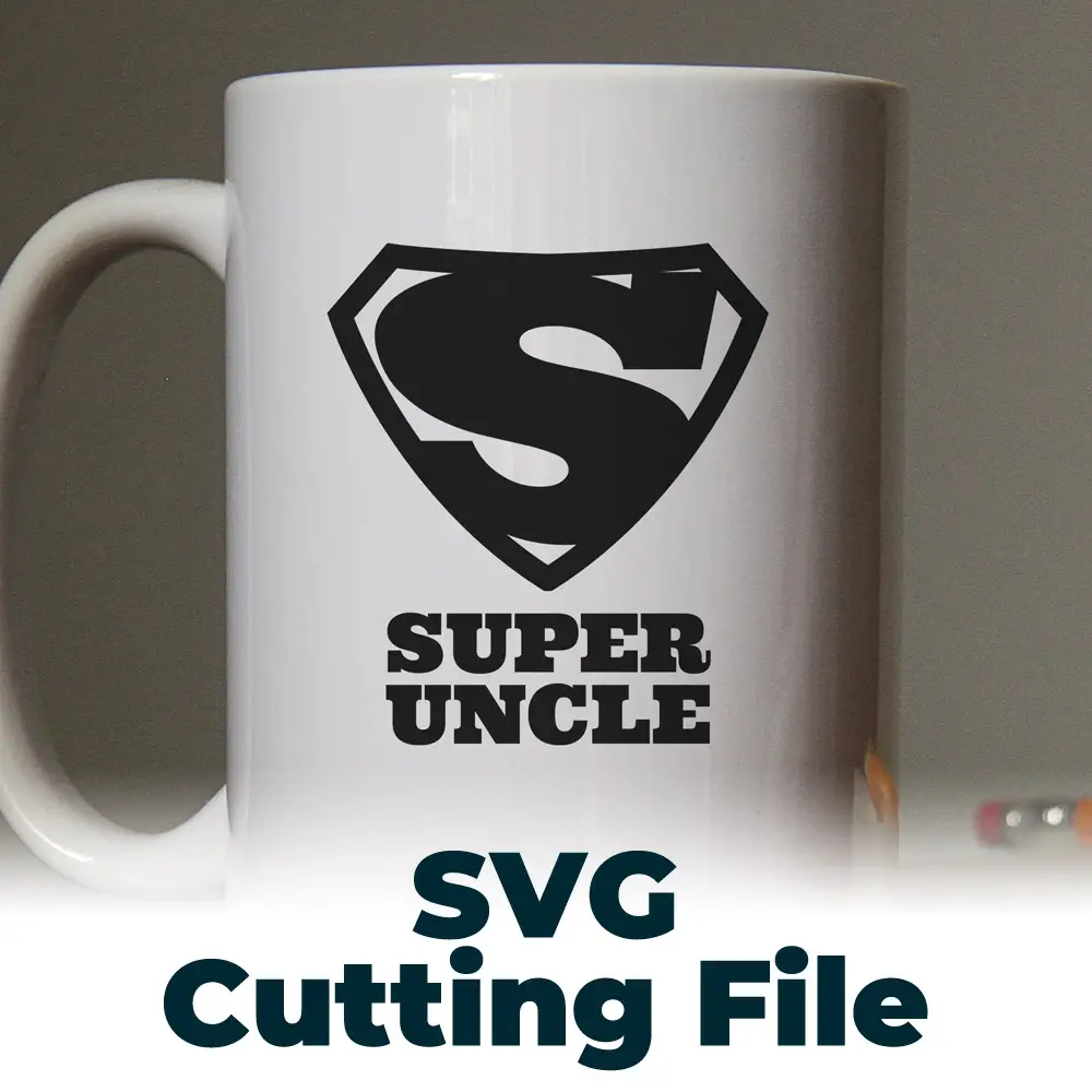 Free SVG Cutting File – Super Uncle