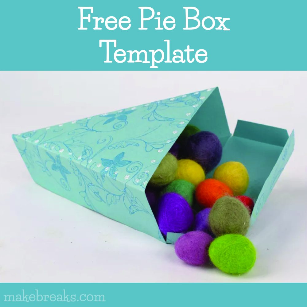 Free Pie Box Template – DIY Gift Packaging