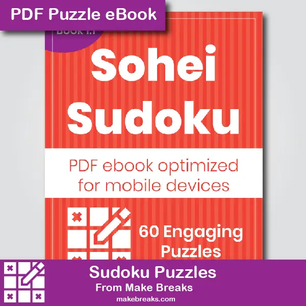 Free Flower or Sohei Sudoku eBook