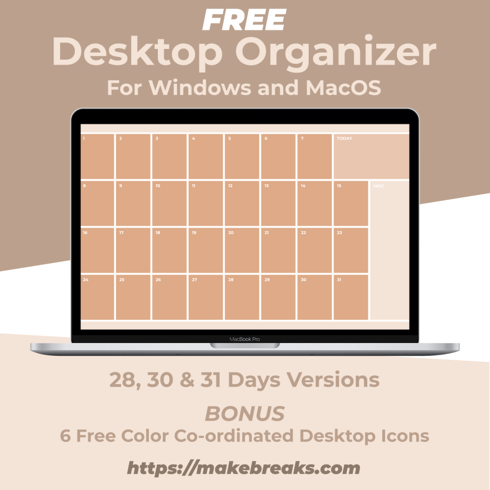 Free Stylish Desktop Wallpaper Organizer – Daily Driver