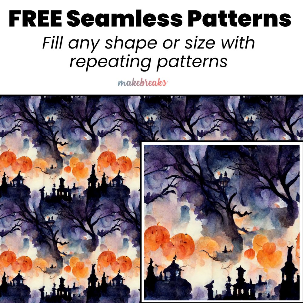 Halloween 1 Seamless Pattern Tile