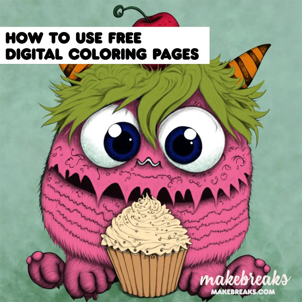 How to Use Our Free Digital Coloring Pages