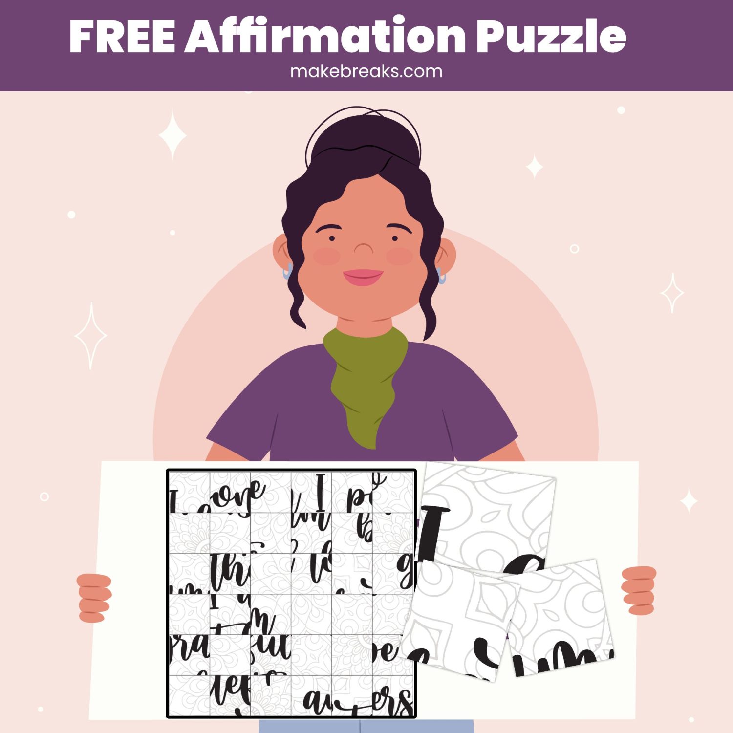 Free Printable Affirmation Puzzle